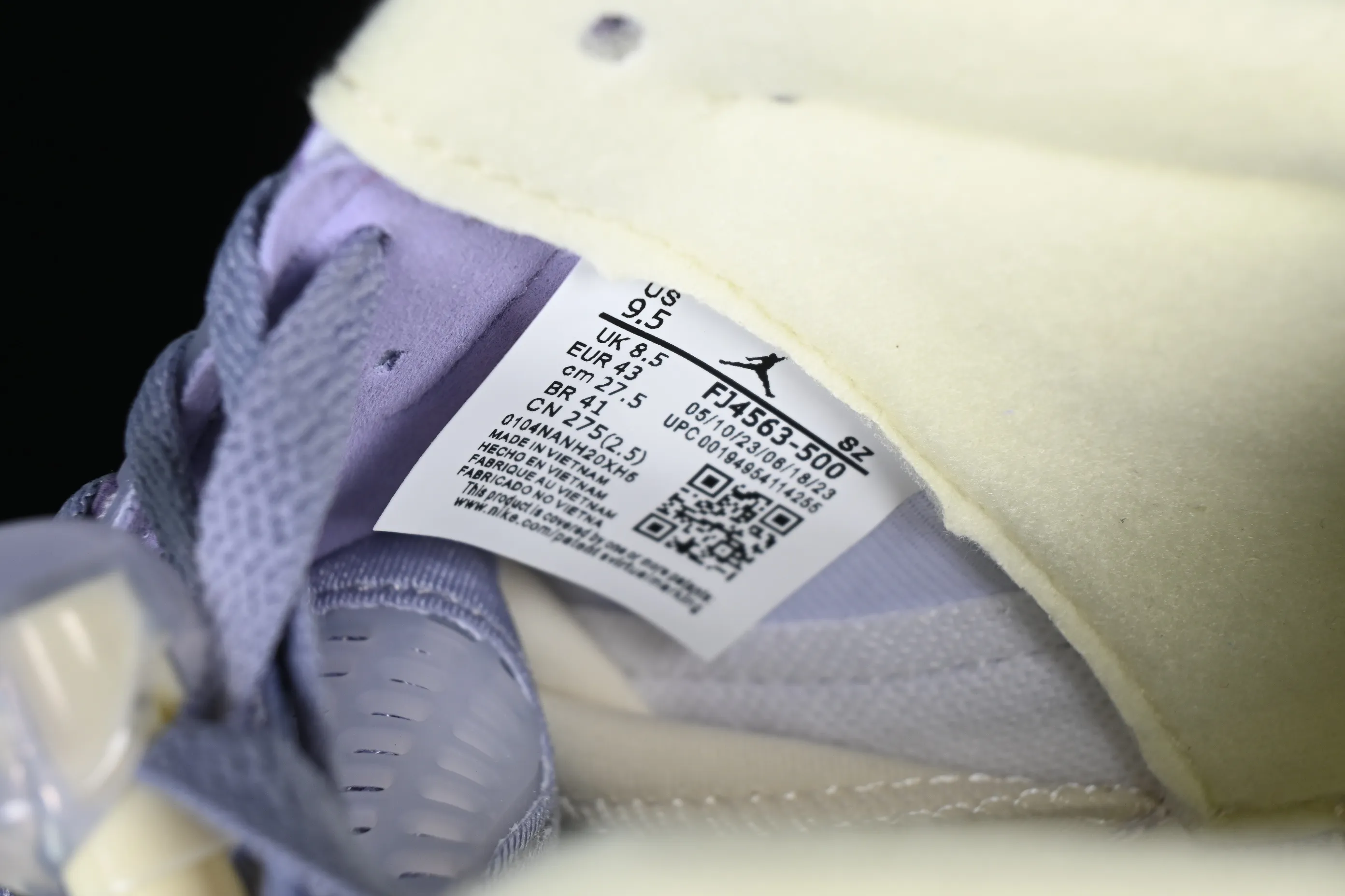 All categories Air Jordan Jordan series basketball shoes Air Jordan 5 Air Jordan 5 Low "Indigo Haze" AJ5 Joe 5 3M reflective indigo haze low-top basketball shoes FJ4563-500